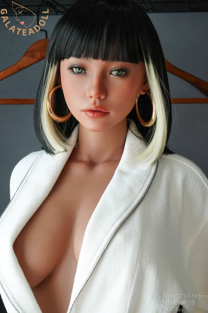 163cm (5ft4) D罩杯 矽膠 性愛娃娃 ROS 头部 js135